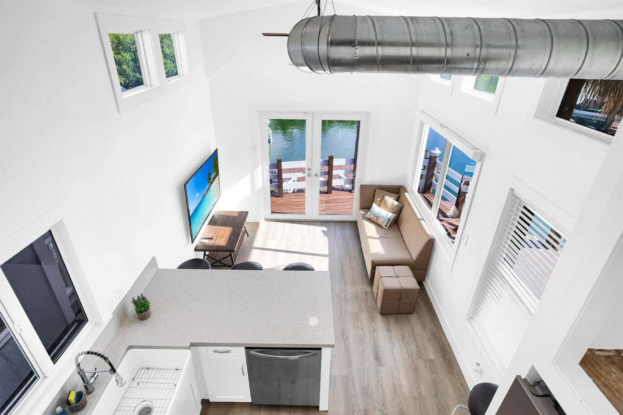 Tiny Home On Waterfront, Bay Views, Deck, Pool Jewfish Szoba fotó
